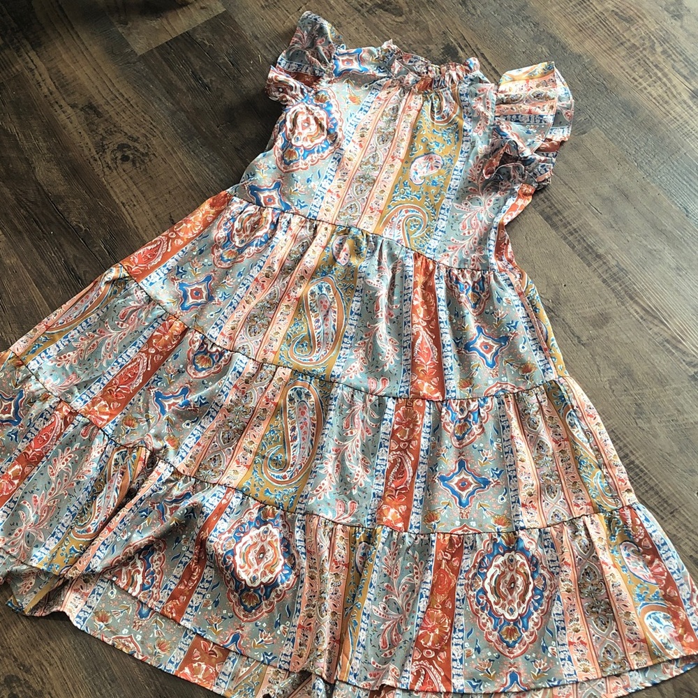 Floral Paisley Dress